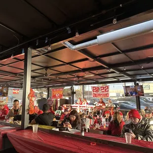 Kansas City Chiefs playoff watch party!