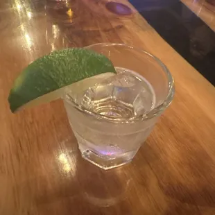 Chilled patron... #1 was real, #2 was hella watered down..
