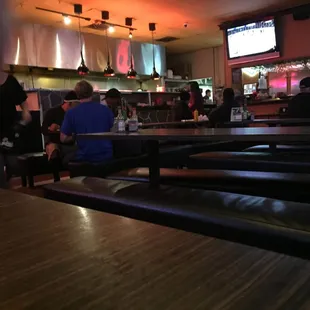 Bar and kitchen