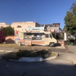 The truck at Adams Ave and Wilson Ave (between 35th and 36th Street).