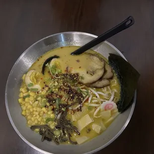 Curry pork belly ramen