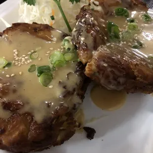 Japanese pancake - this sauce is magical