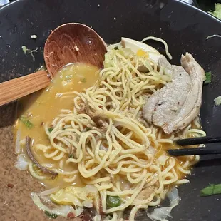 Mega pork (half eaten lol) very good