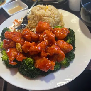 Orange chicken