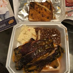 ribs, food, bbq ribs