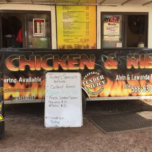 My Season Chicken &amp; Ribs food truck