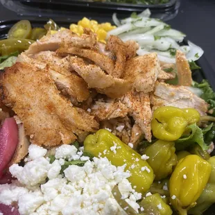 food, salads