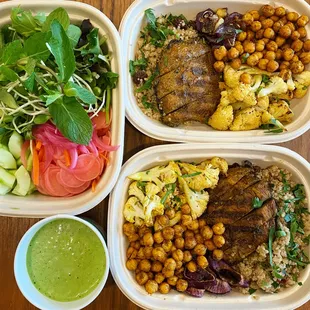 Tandoori Portobello Bowls