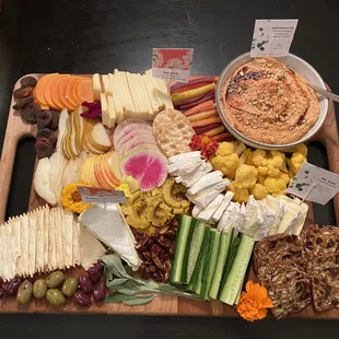 Fall cheese board