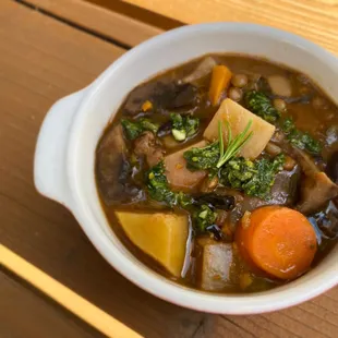 comforting vegan stew