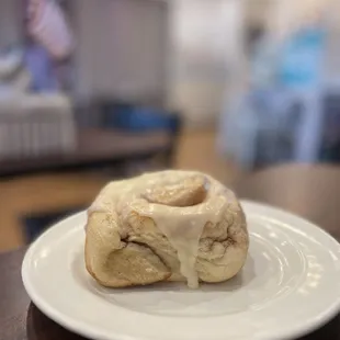 Cinnamon Roll - $6 and freshly baked