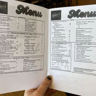 To Go Menu - July 2024