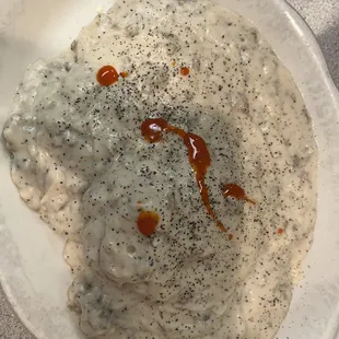 Biscuits and gravy