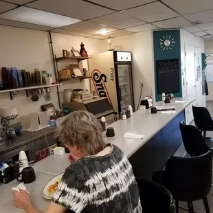 interior, sushi and sashimi