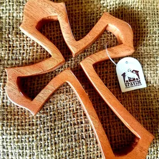 Many religious themed hand made gofts in stock.