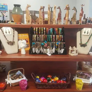 A small taste of Africa - we have gifts hand made from all over the globe.