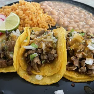 Tacos , asada