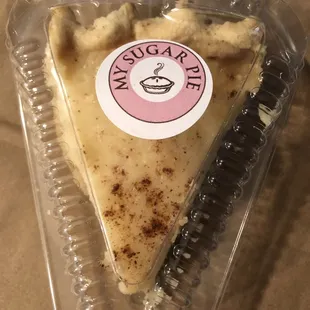 Sugar cream pie