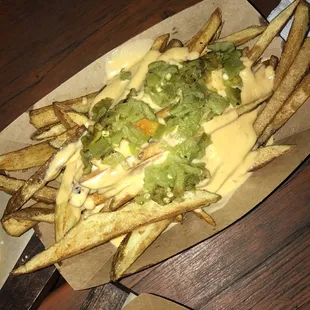 Green Chile Cheese Fries