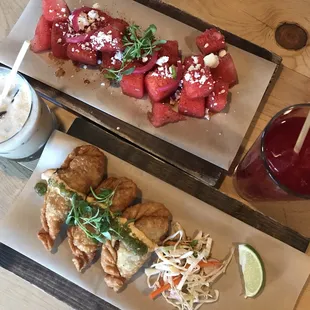 The spread of food goods!