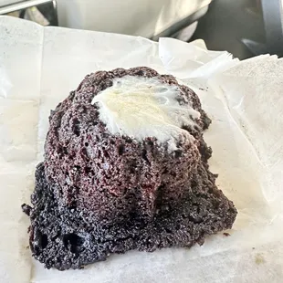 Chocolate peppermint Bundt cake