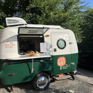 Their little food trailer