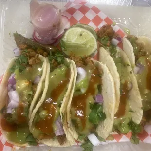 Chicken Taco Plate