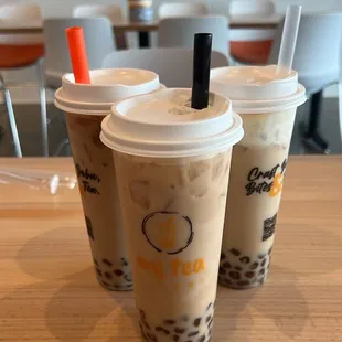 Royal milk tea, crème brûlée