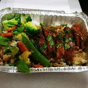 Ginger Crisp Duck (take out order)