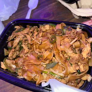 Drunken Noodle Dinner