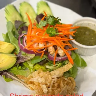 Shrimp  avocado  salad