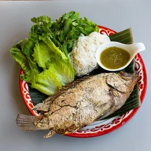 Grilled tilapia