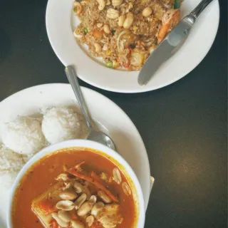 Panang Curry Lunch