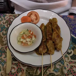 Chicken satay