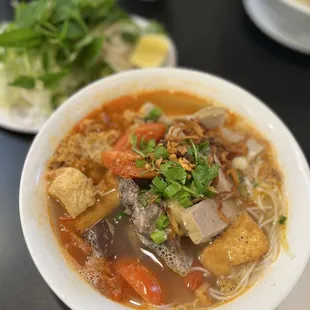 Bun rieu - surprisingly good, but a little too salty