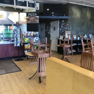 Eating  area during Covid20