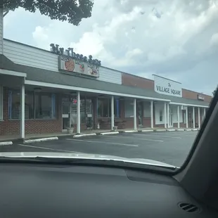 outside