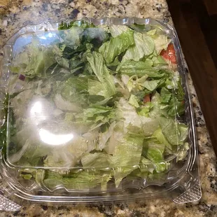 Garden with Tuna Salad