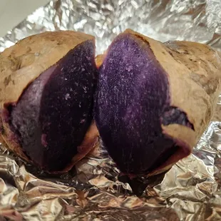 Purple yams are always on top of my produce items to get here. So good!