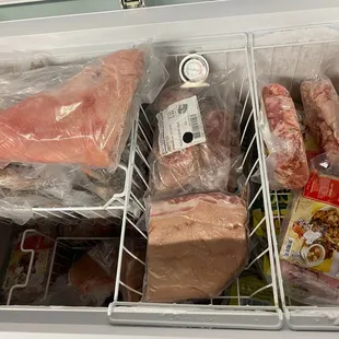 the inside of a refrigerator