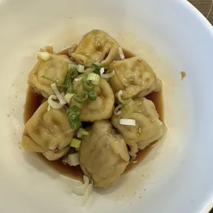 Some sort of shrimp dumpling appetizer that seemed to also have meat