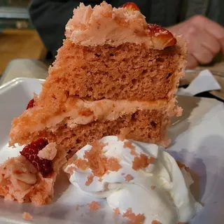 Strawberry Strawberry Strawberry Layer Cake