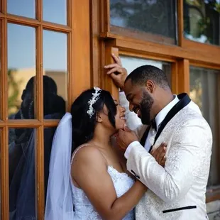 Bride and groom portraits