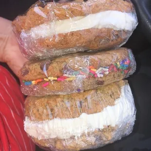 Oatmeal Cookie Sandwich