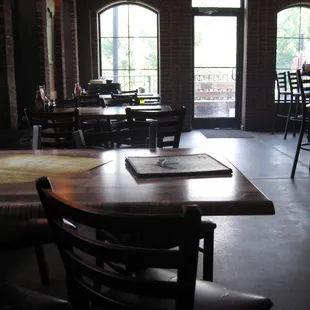 a table with a book on it