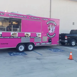 This is our food trailer.