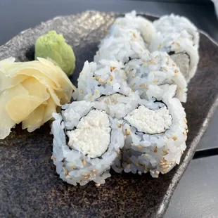 Blue crab roll - tasted bland