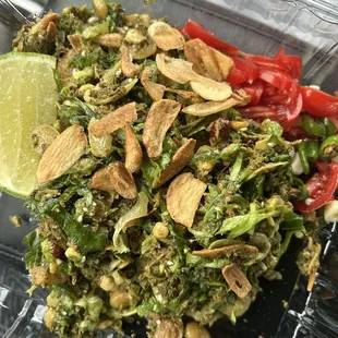 36. Burmese Tea Leaves Salad