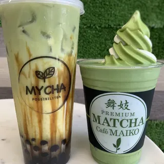Matcha Brown Sugar Boba