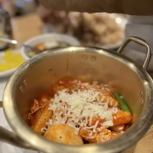 Spicy rice cakes